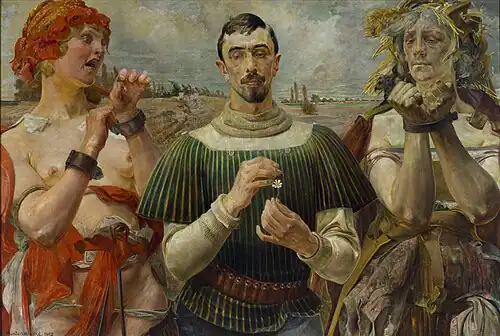 Hamlet polonais. Portrait d'Alexandre Wielopolski (1903), musée national de Varsovie.