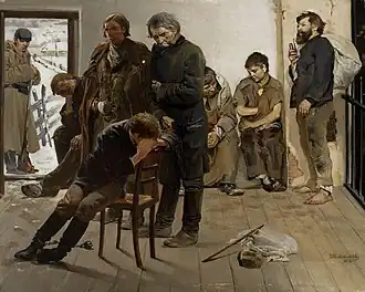 Les Prisonniers (en route pour la Sibérie), Jacek Malczewski.