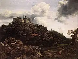 Jacob van Ruisdael - Le Château de Bentheim.