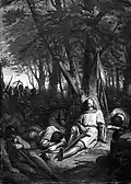 Anno 1061. Mort du Comte Florent&nbsp;Ier de Hollande (Jacobus van Dijck).