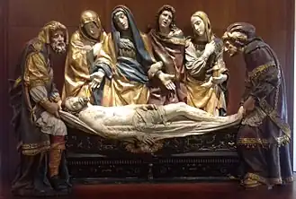 Jacopo Torni, Mise au tombeau.