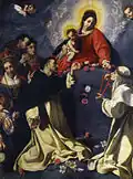 Jacopo Vignali, Vierge du Rosaire
