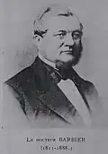 Portrait photographique de Jacques François Barbier.