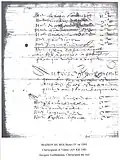 État de la maison du roi Henri IV en 1593