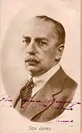 Jacques de Bourbon vers 1930.