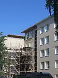 Immeuble en restauration, 2007.