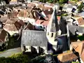 Vue aérienne Sud.