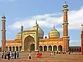 Le Jama Masjid construit par Shâh Jahân en 1656.