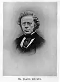Portait de James Baines, le fondateur de la Black Ball Line de Liverpool