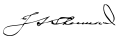 Signature de James S. Sherman