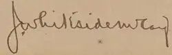 signature de James Whiteside McCay