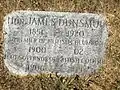Pierre tombale de James Dunsmuir au cimetière Ross Bay de Victoria