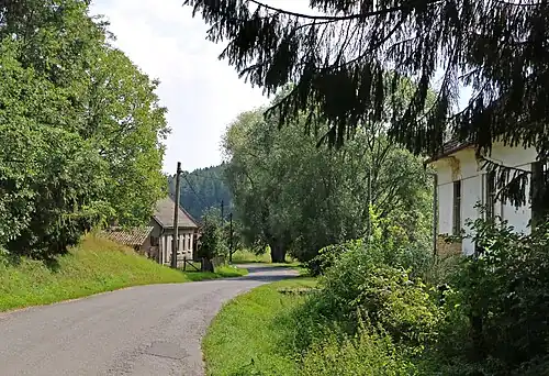 Janůvky : côté est.
