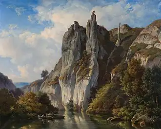 Vue sur les Ardennes, Collections royales de Belgique (nl).