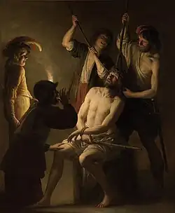 Le couronnement avec des épines, Jan Janssens