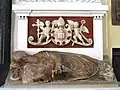 Gisant de Jan Michalowicz, primat de Pologne mort à Lowicz en 1580.