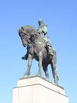 Jan Žižka au Mémorial national de Vítkov (Prague)