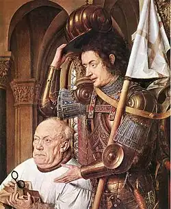 Sant Georges avec le chanoine