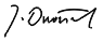 Signature de Janez Drnovšek