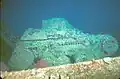 Tank sur le pont du  Nippo Maru