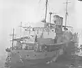 Le navire de guerre japonais Tatara, anciennement USS&nbsp;Wake(U.S. Navy service1927-1941)