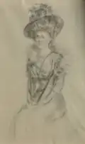 Dessin d'une femme