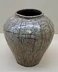 Jarre issue des fours de Seto, XIIIe&nbsp;siècle. Musée d'art de Hakone.