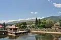 Jardin public à Jarandilla de la Vera