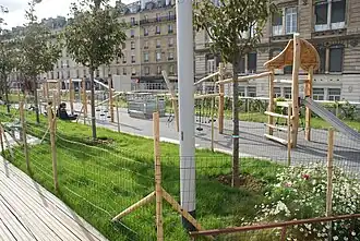 Aire de jeux.