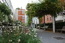 Entrée du jardin.