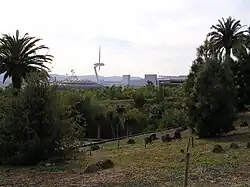vue vers Barcelone.