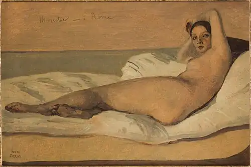 Jean-Baptiste Camille Corot, Marietta (1843).