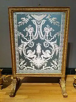 Écran à feu (1787), musée des beaux-arts de Boston.