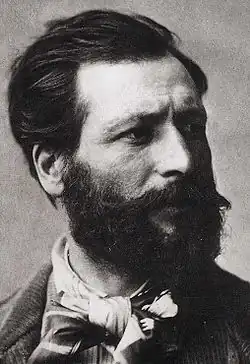 Le sculpteur et artiste-peintre Auguste Clésinger né en 1814 à Besançon.