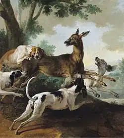 La Chasse au chevreuil (1725), musée des beaux-arts de Rouen.