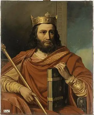 Childebert Ier roi de FrancsMusée d'histoire de France de Versailles