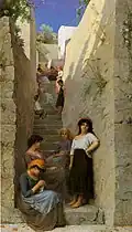 Un coin d'ombre a Capri