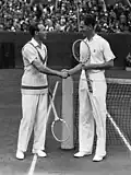Jean Borotra et Ellsworth Vines, Coupe Davis 1932