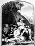 Gravure de Jean Baptiste Haussard.