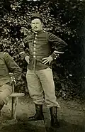 Portrait d'un sergent du 154e&nbsp;RI, 1913.
