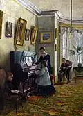 Jeanne au piano, 1907, Musée national des beaux-arts du Québec
