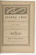 Ouvrage Jeanne d'Arc, 1887.