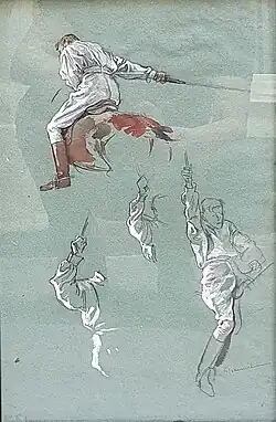 Joueur de polo.
