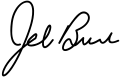 Signature de John Ellis Bush