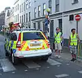La police honorifique ouvre le marathon de Jersey en 2011