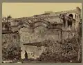 La Porte dorée vers 1860 vue depuis le Mont du Temple