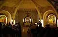 Intérieur de l'église inférieure