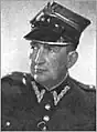 Portrait de Jerzy Ziętek en militaire.
