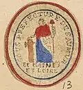 Jeton (sous la Révolution) de la SOUS PREFECTURE DE SAUMUR DE MAINE ET LOIRE