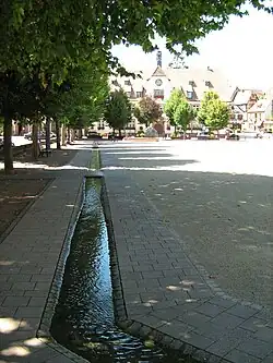 La rigole.